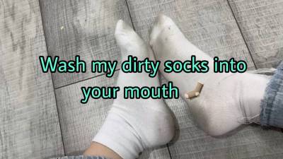 My White Socks Are Dirty After I Washed The Floor. Wash Them With Your Mouth, You Dirty Beta Slime