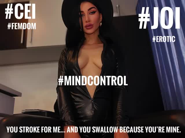 You'll Stroke For Me... And Swallow Every Drop