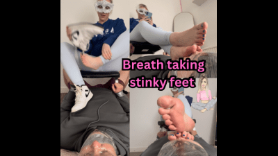 Breath Taking Stinky Feet | Foot Smelling