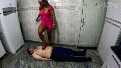 Trampling Him Under My High Heels