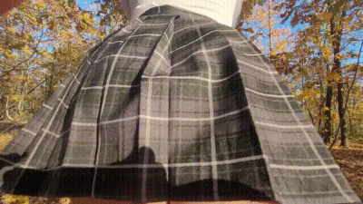Grabbing Big Ass And Boobs Schoolgirl In Uniform In The Park