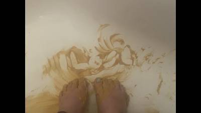Peanut Butter Foot Fetish Short Clip