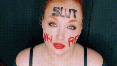 Empty Your Balls On Stupid Whore's Face
