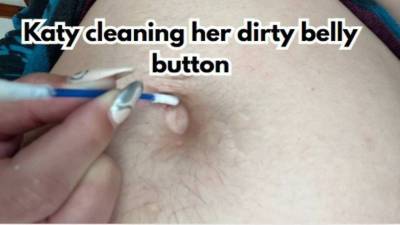 Belly Button Fetish- Deep & Dirty Cleaning
