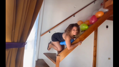 Katy A Balloon Ladder