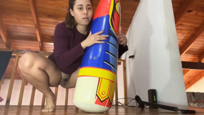 [Inflatables] I Blew Him Up Just To Ride Him Soaking Wet