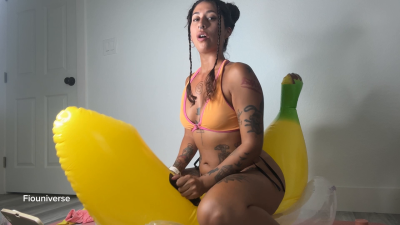 Riding My Inflatable