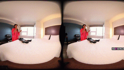 8K 3D VR 180Deg Mutual Masturbation Surprise! Astrodomina