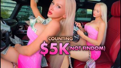 Counting $5k Cash In A G-Wagon