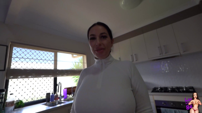 Collar Turns Step-Mommy Into Submissive Ahegao Breeding Doll