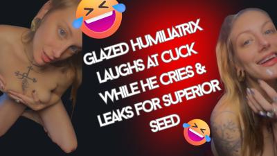 Insignificant Cuck & His Shame Boner For A Real Man's Load