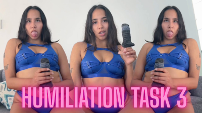 Humiliation Task 3 Goddess Alexa Femdom POV Virgin Humiliation JOI
