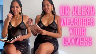 Dr Alexa Measures Your Gayness Counselor Encouraged Bi