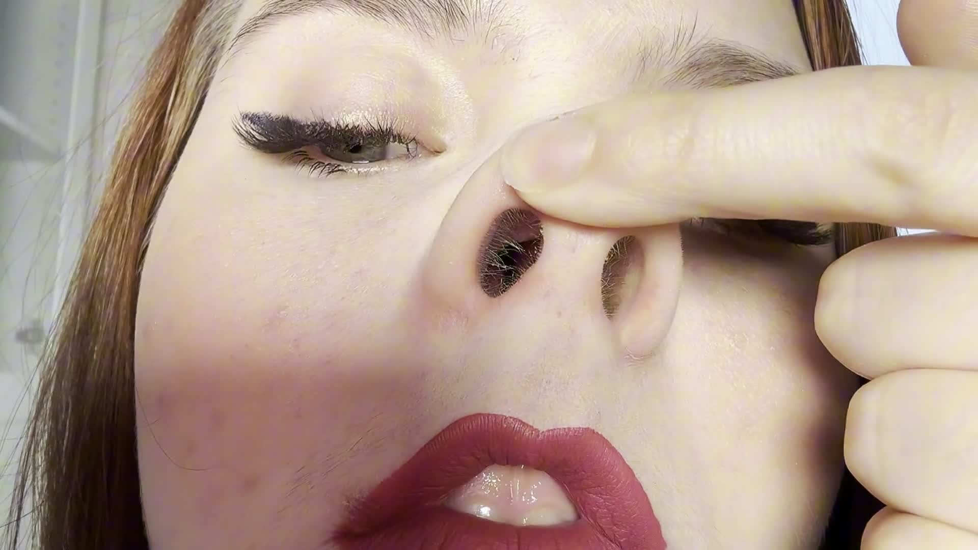 Nose Picking, Nostrils, Teasing