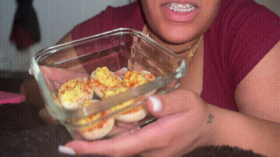 Devilish Delight: Your Step Dom's Snacking Time