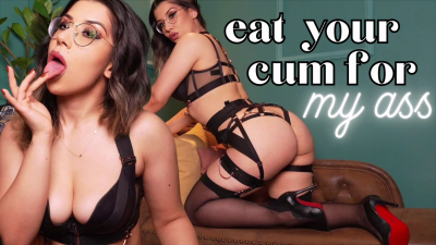 Consume Your Cum For My Ass ( Anal Masturbation For Beginners, JOI And Edging CEI For Gooning Betas)
