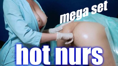 Nurse Gives Full Service: Prostate Massage, Pussy Lick & Hard Anal-To-Pussy Fuck