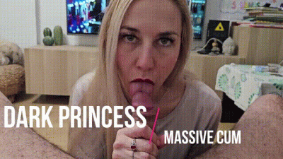 Blowjob With Massive Cum