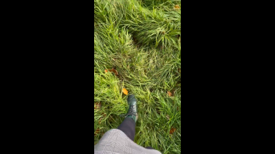 Soaking My Doc Martens On A Nature Walk