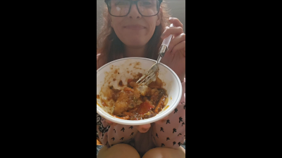 Eating Homemade Cuisine, Drinking Chai Tea