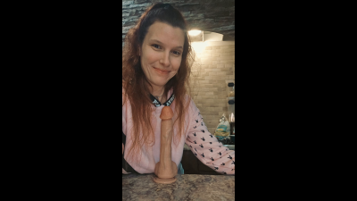 Cooking Got Hot Freaky Girl In Sweater Shakes Ass, Strips, Titty Fuck