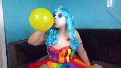 Cirquedu Ooo Face Deep Throating Clown