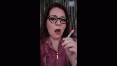Smoking At Sunset