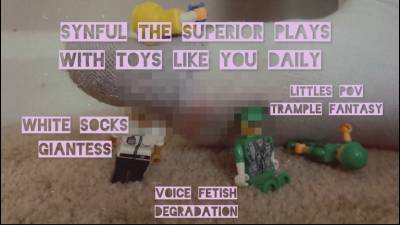 Giantess Playtime: Toying With You Literally
