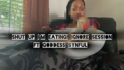 Ignore Fetish While Eating