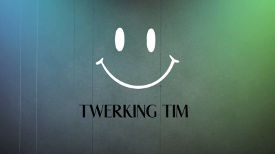 Twerking Time Green Lingerie