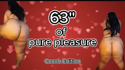 63" Of Pure Pleasure: Couch Edition