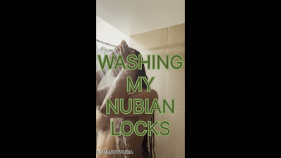 Wet & Lathered: A Goddess Washes Her Royal Body