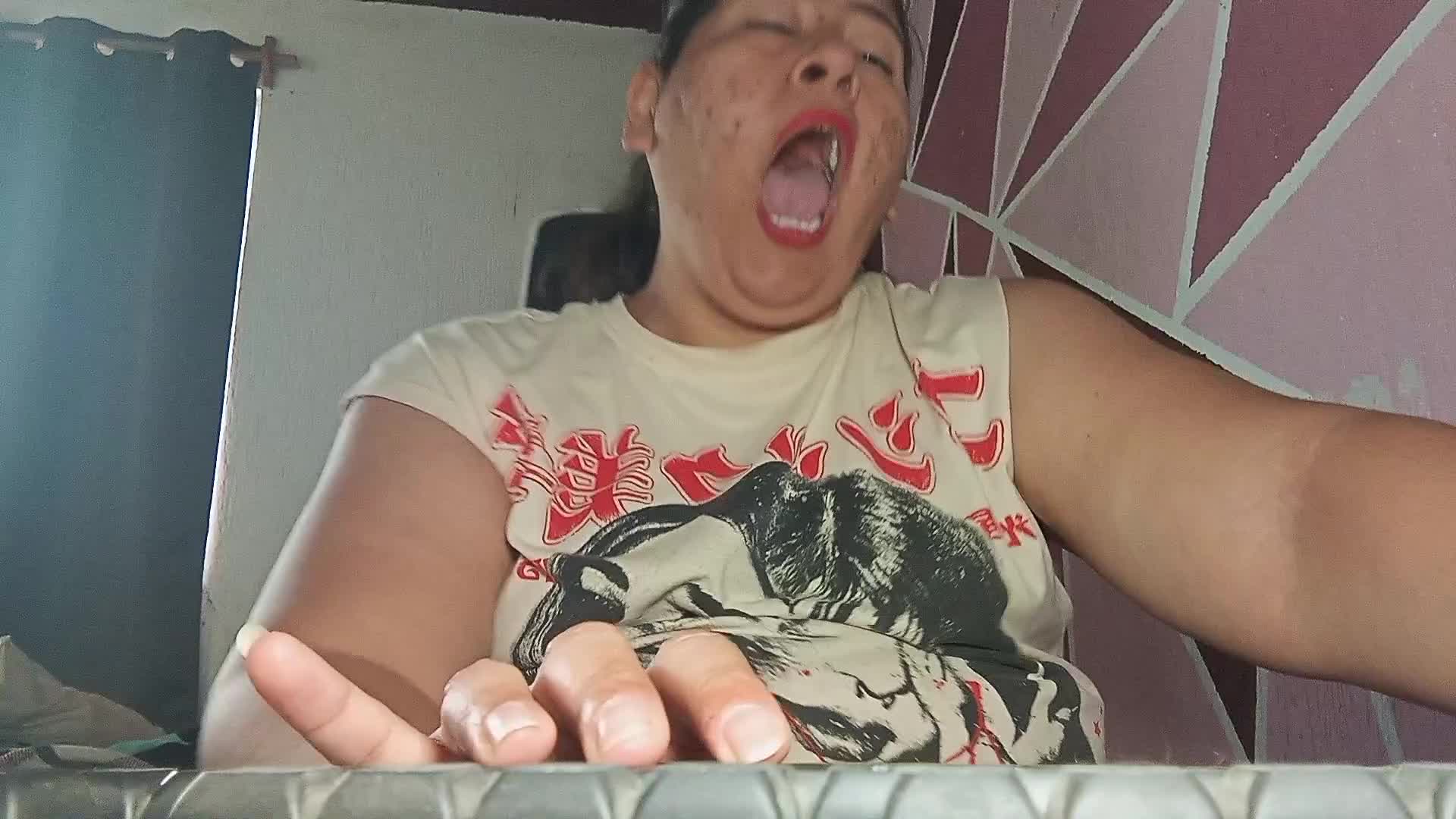 Yawning While Typing