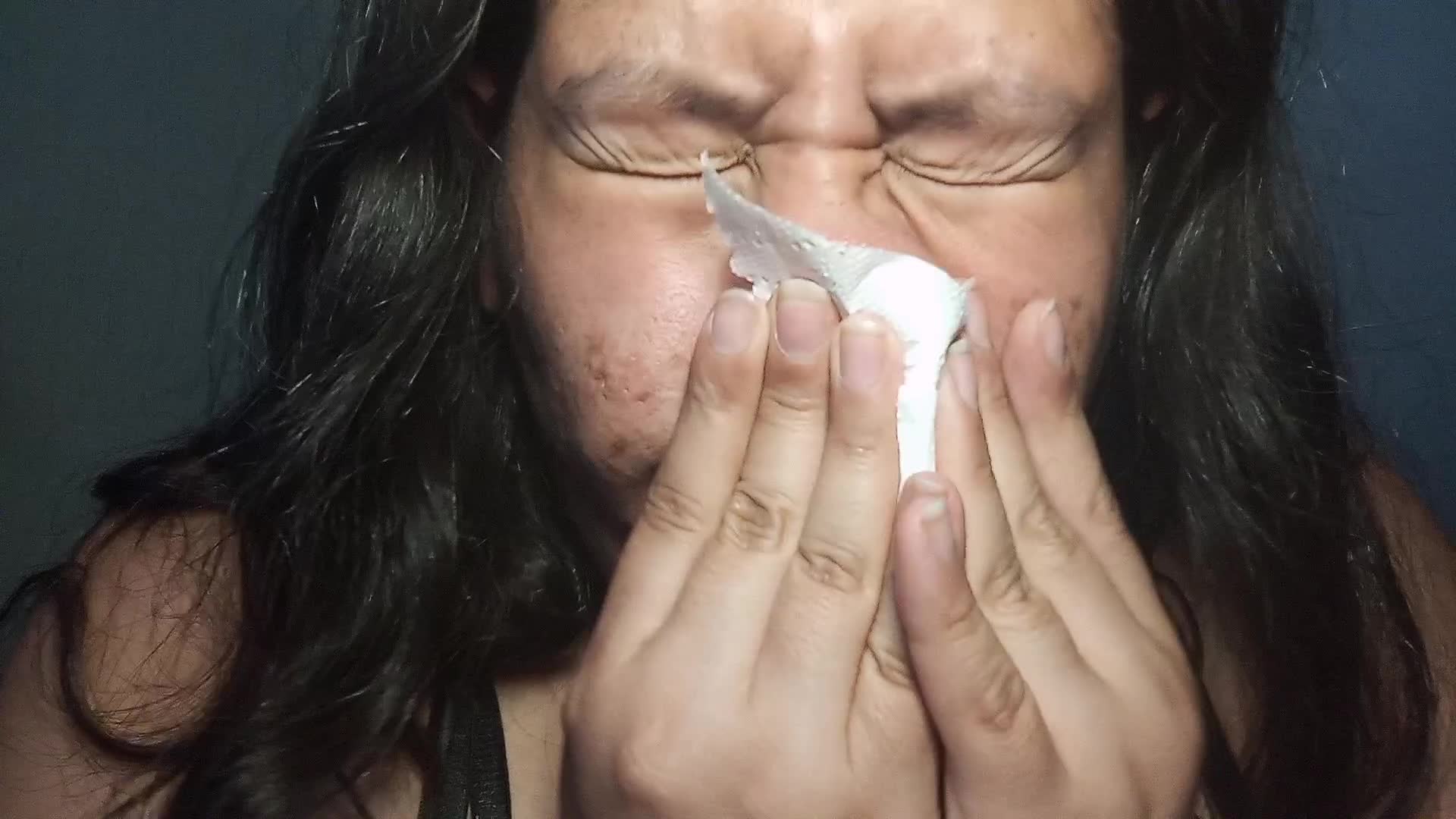 Trying To Blow My Nose - Stubborn Booger Check