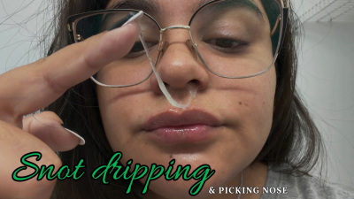 Snot Dripping & Nose Picking