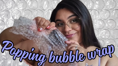 Popping Bubble Wrap