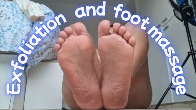 Exfoliation And Foot Massage