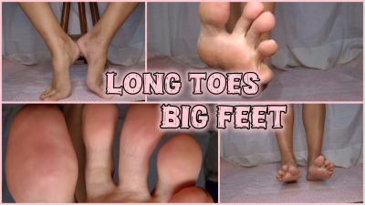 Long Toes, Big Feet