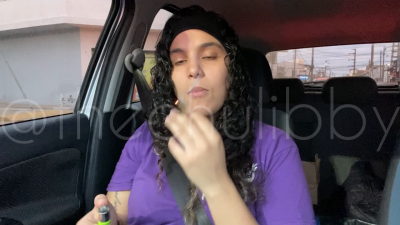 Passenger In Smoke: Smoking Nonstop And Coughing On The Movei