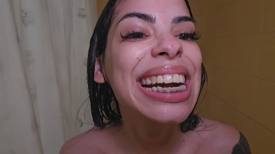 Brushing Teeth In The Shower