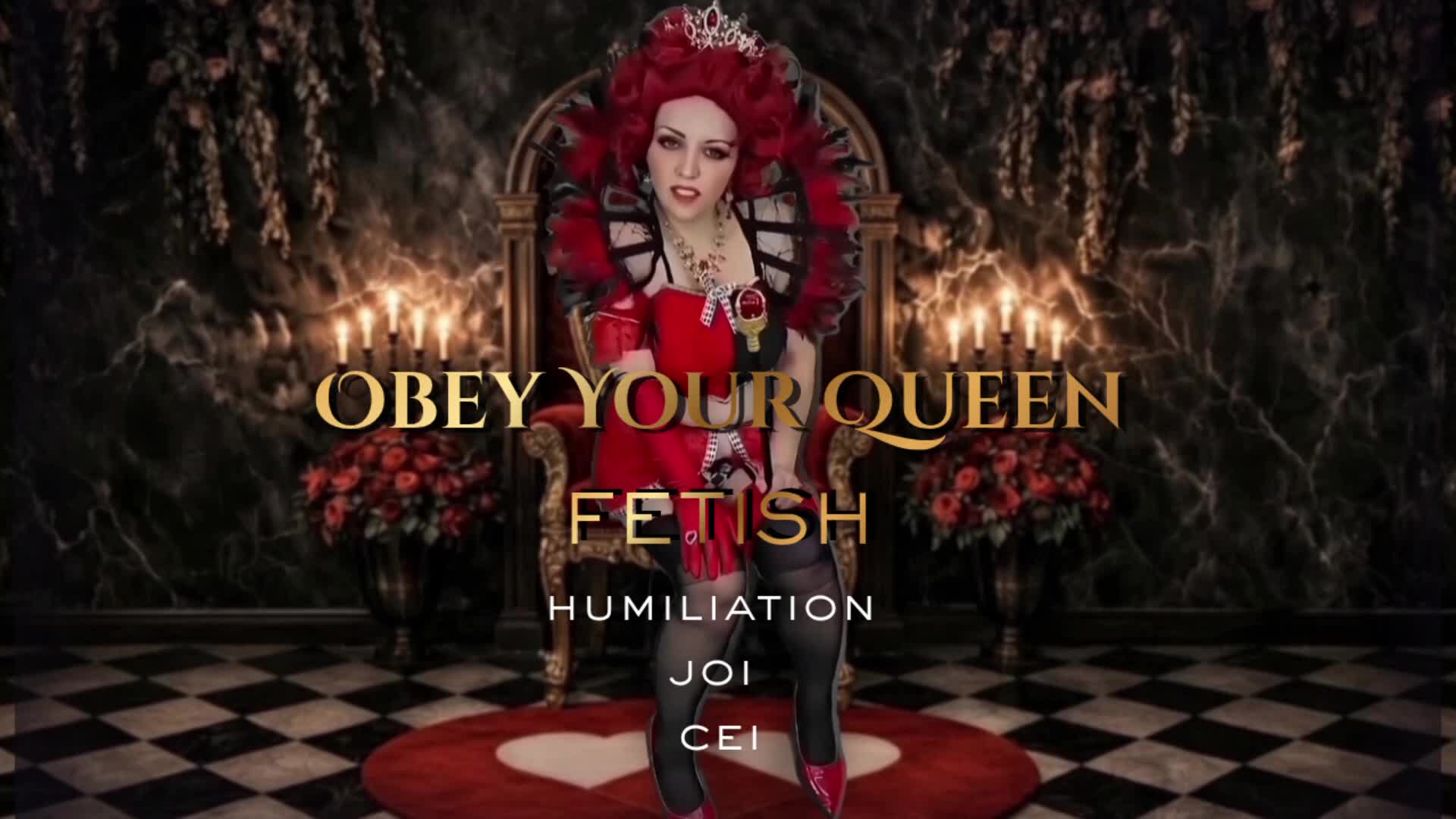 Obey Your Queen Fetish Edition