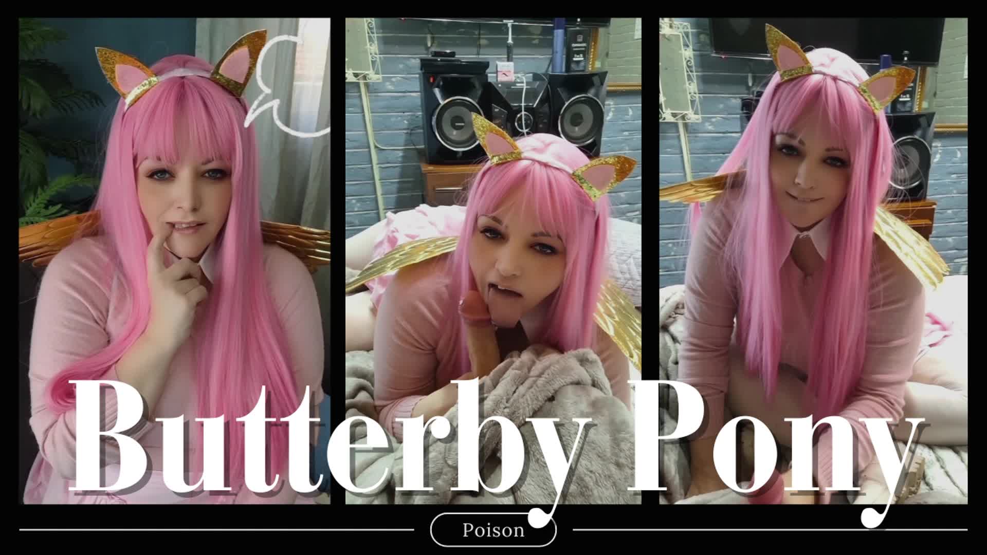 Butterby The Shy Unicorn-Pony