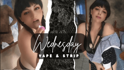 Wednesday Addams Vapes And Strips