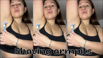 Shaving Armpits