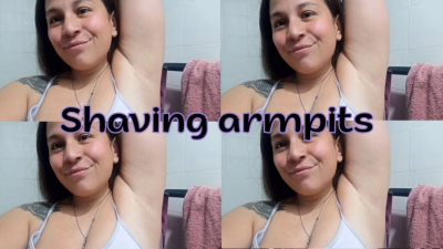 Shaving Armpits