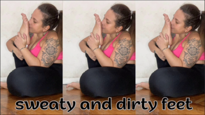 Sweaty And Dirty Foot