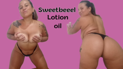 Playing With Putting Oil All Over My Body