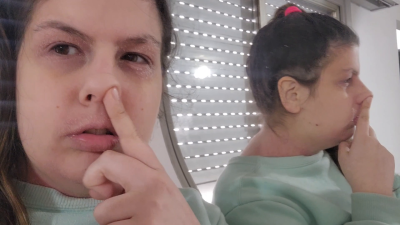 Picking My Nose While Looking In The Mirror