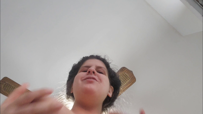 Tiny Man Is Living On My Giant Boobs ( Giant Fetish)