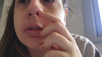 Nose Picking And Nostrill Show